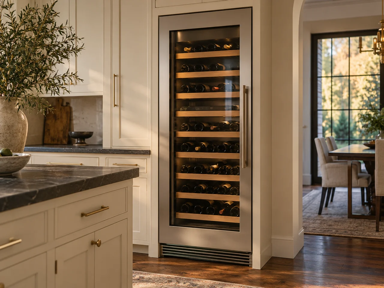 Illustration of Monogram wine cooler