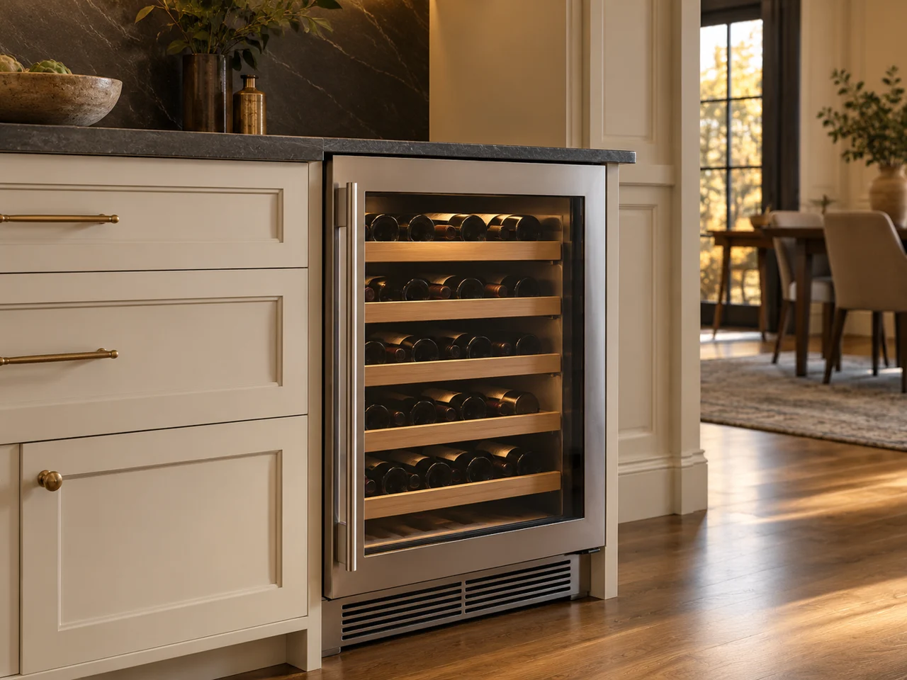Illustration of Sub-Zero wine cooler
