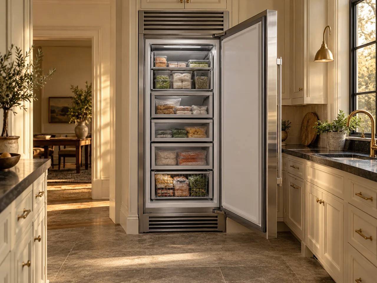 Illustration of Viking freezer